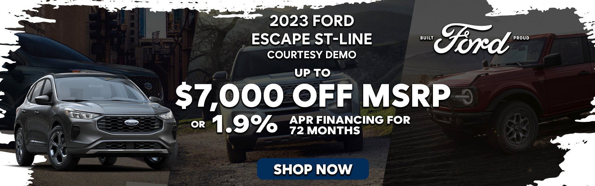 2023 Ford Escape ST-Line Courtesy Vehicle Special Offer